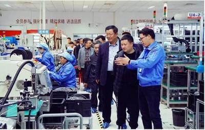 紡織行業領導專家蒞臨蘭寶科技園考察指導，共話技術服務新篇章